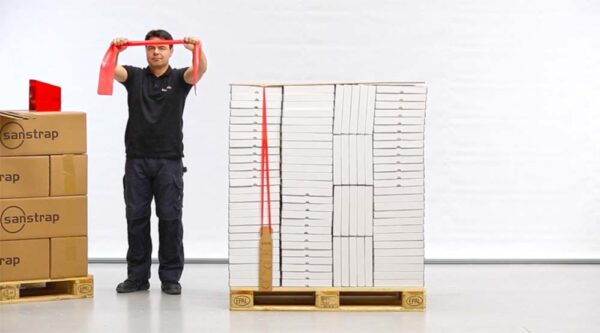 Sanpack 2link® – vertikale Palettensicherung (Karton à 80 Stück) – Bild 3